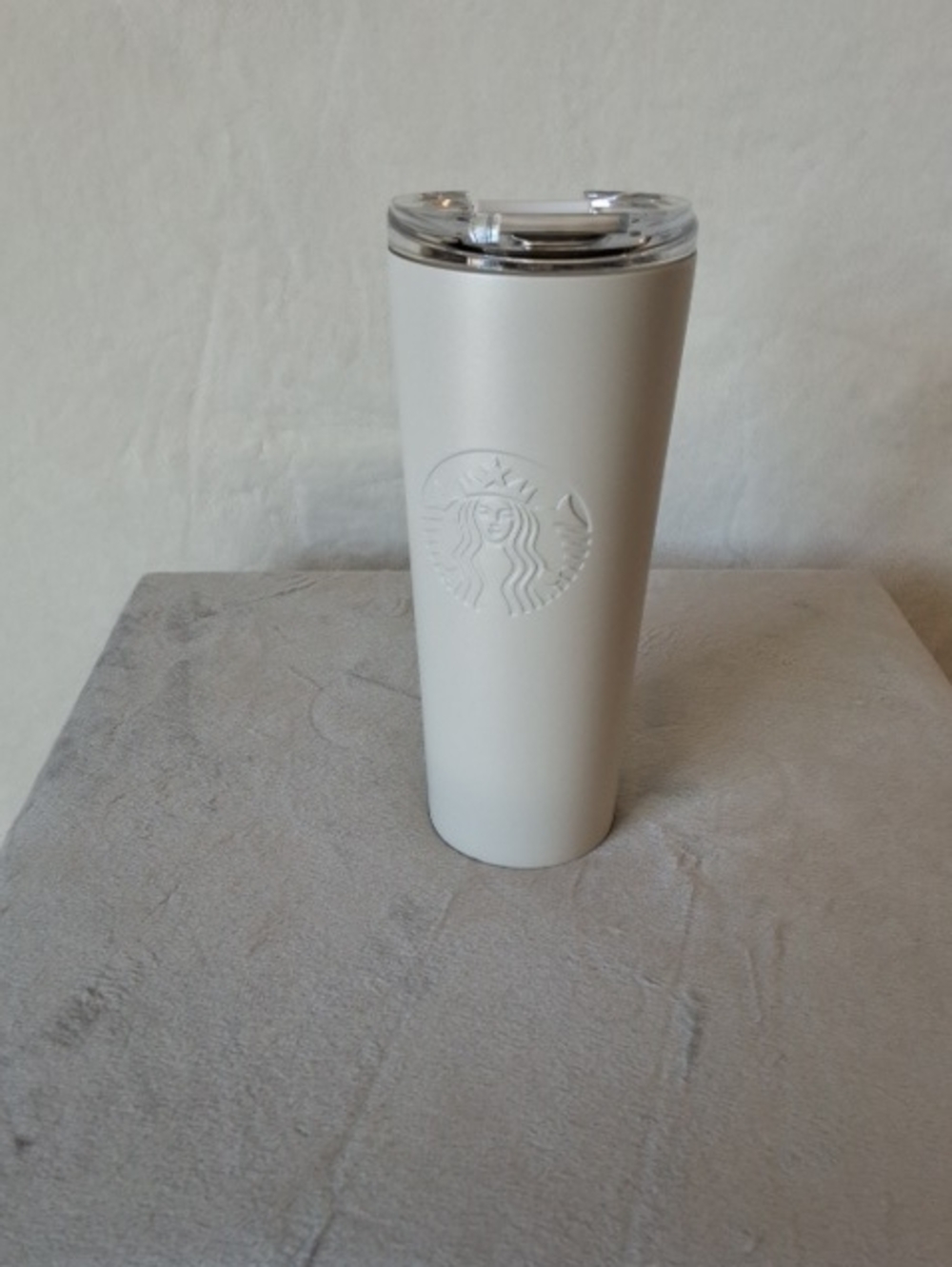 Starbucks Iridescent/Pearl White 16 Oz. Tumbler-NWOT